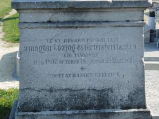 Pápa, Alsóvárosi temető: Bocsor István sírja 2.kép.jpg