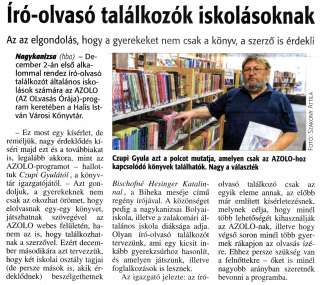 Zalai Hírlap 2015 11 26 277sz 04old - Író-olvasó találkozók.jpg Zalai Hírlap 2015 11 26 277sz 04old - Író-olvasó találkozók.jpg