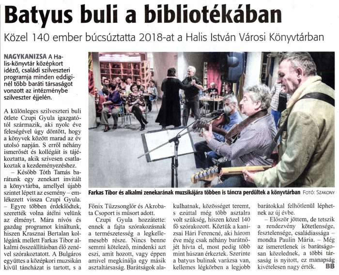 Zalai Hírlap 2019 01 02 001sz 03old - Batyus buli a bibliotékában.jpg Zalai Hírlap 2019 01 02 001sz 03old - Batyus buli a bibliotékában.jpg