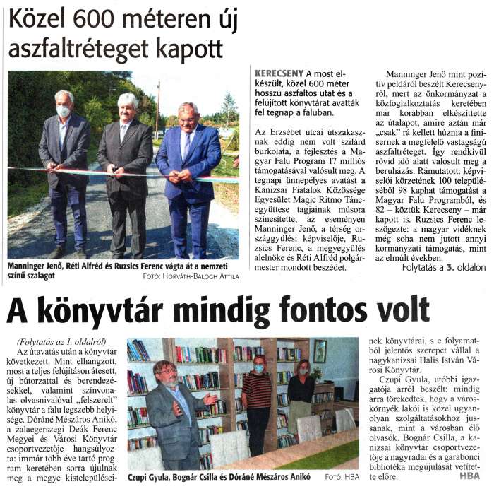 Zalai Hírlap 2020 09 19 220sz 01,03old - Közel 600 méteren.jpg Zalai Hírlap 2020 09 19 220sz 01,03old - Közel 600 méteren.jpg