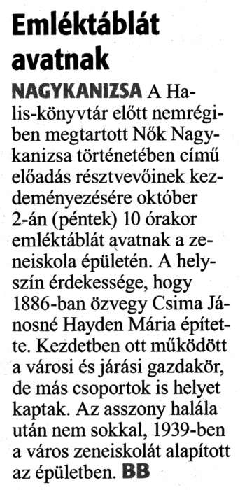 Zalai Hírlap 2020 09 30 229sz 03old - Emléktáblát avatnak.jpg Zalai Hírlap 2020 09 30 229sz 03old - Emléktáblát avatnak.jpg