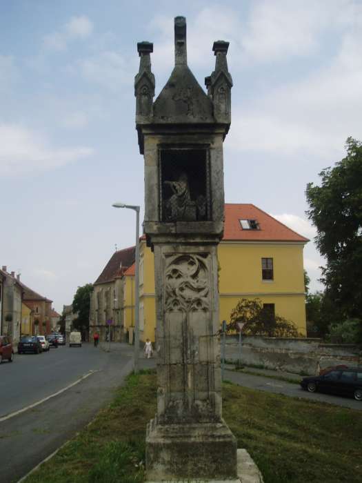 Sopron, Bécsi út - Szélmalom u. sarok. Lénárt kereszt.jpg