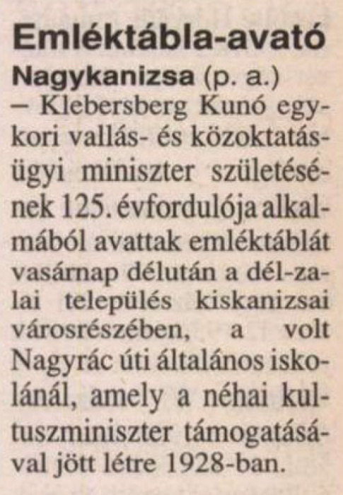 Zalai Hírlap 2000 11 13 05old - Emléktábla-avató.jpg Zalai Hírlap 2000 11 13 05old - Emléktábla-avató.jpg