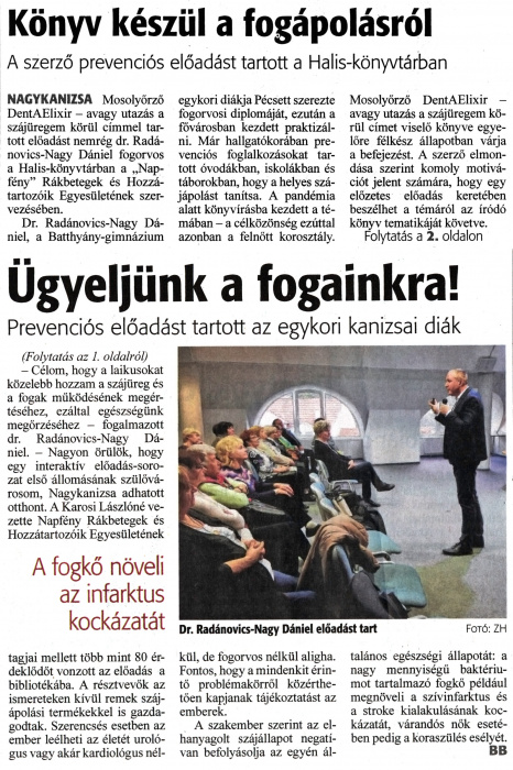 Zalai Hírlap 2022 11 30 279sz 01,02old - Ügyeljünk a fogainkra.jpg Zalai Hírlap 2022 11 30 279sz 01,02old - Ügyeljünk a fogainkra.jpg